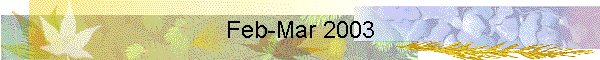 Feb-Mar 2003