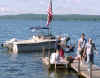 Breakfast on the dock