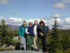 The gang at the top of Mt. Percival